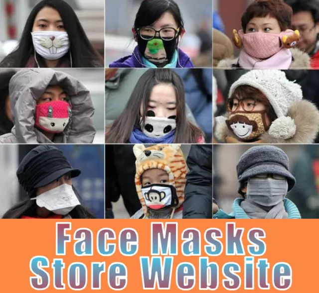 Face Masks Amazon Store Website For Sale.