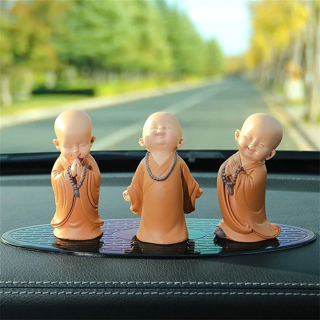 Small Monedk BUDDHA MONK STATUE Monk Ornament Little Monk Figurine Small Monk Status ...