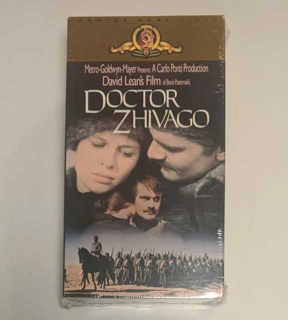 DOCTOR ZHIVAGO VHS 1988 2 Tape Set NEW FACTORY SEALED! MGM 20.33 PicClick CA