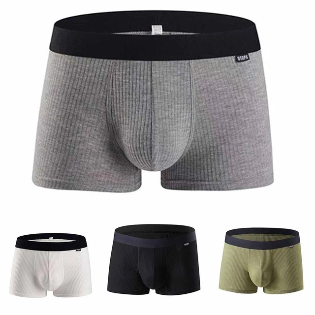 Slips Caleçons for Homme Élastique Hommes 'S Modal Short Souple U Convexe