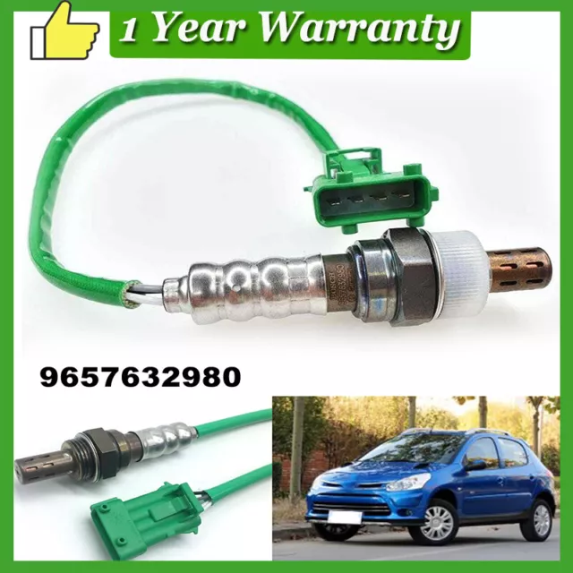 Pre Cat Front Lambda Oxygen O2 Sensor 9657632980 For Citroen C2 C3 C4 SAXO XSARA