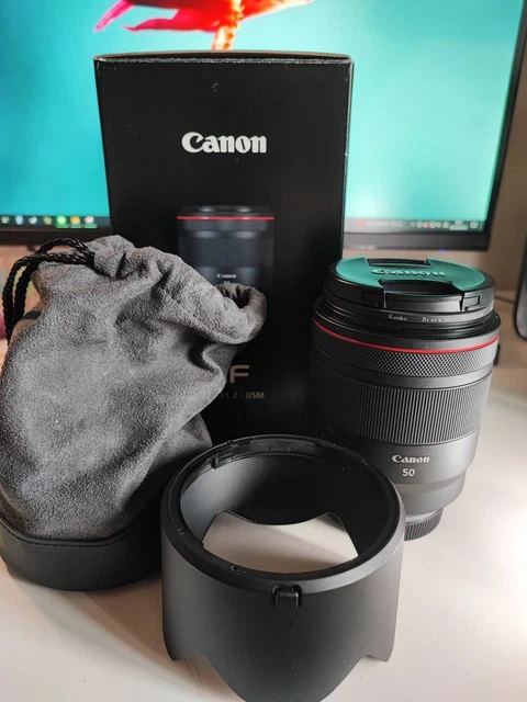 Canon Single Focus Standard Lens Rf50 F1.2L Usm