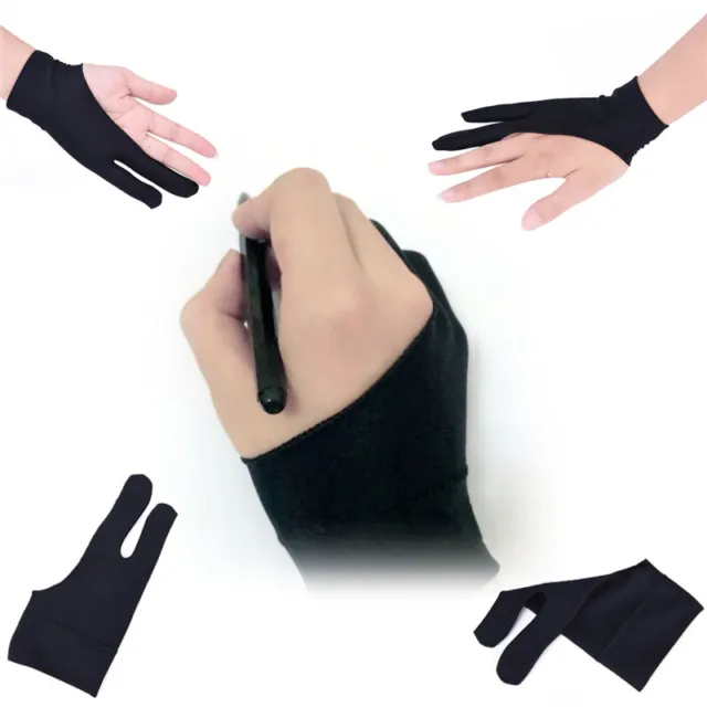 Professional .Size Artist Drawing Glove for Graphic Tablet Right/ Left Hand^YU