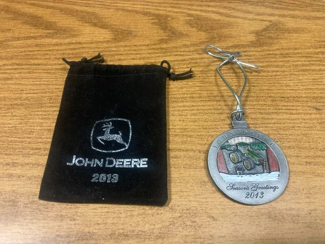 2013 JOHN DEERE Pewter Christmas Ornament - #18 8360R Tractor