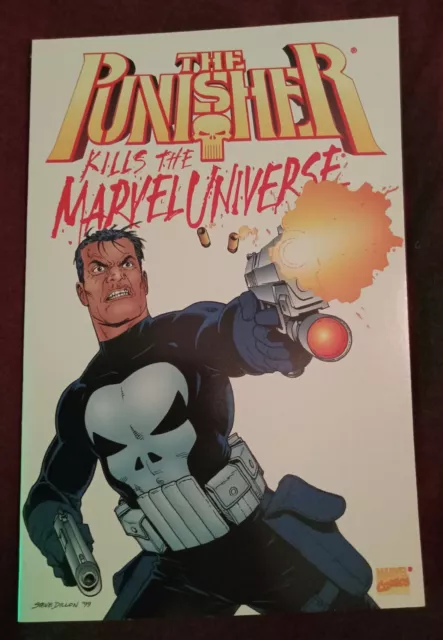 Punisher Kills the Marvel Universe 2nd Printing 2000 One-Shot Comic Garth Ennis