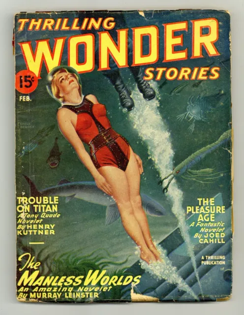 Thrilling Wonder Stories Pulp Feb 1947 Vol. 29 #3 GD/VG 3.0