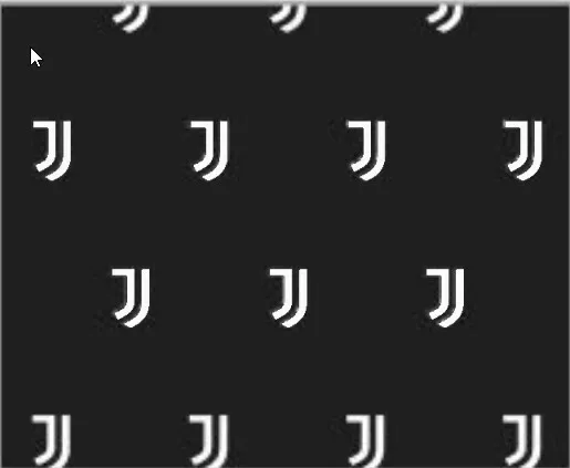 10 Fogli 70x100cm Carta da Regalo Juventus Nera Logo 90gr Marpimar