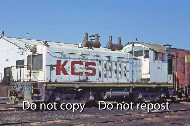 Original slide KODACHROME KCS 4201 NW2 Shreveport LA