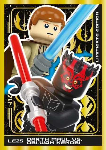 LEGO STAR WARS Serie (2024): LE25 Darth Maul Obi-Wan Kenobi