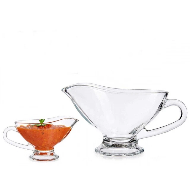 Linoows Sauciere Empire Stil Versilbert - Nostalgie Soßenschale 23,5cm