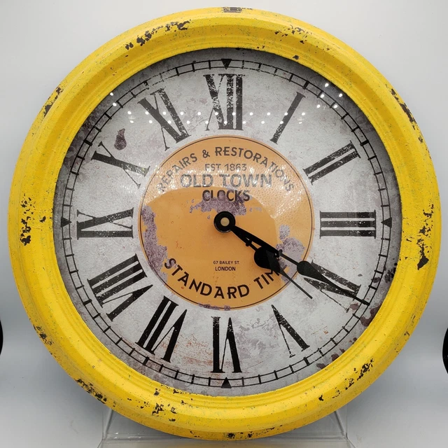 OLD TOWN CLOCKS Standard Time Est. 1863 Wall Clock Repairs