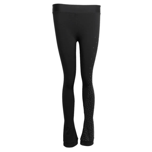 Pantalons longs de pratique de patinage artistique pour femmes, legging, 10