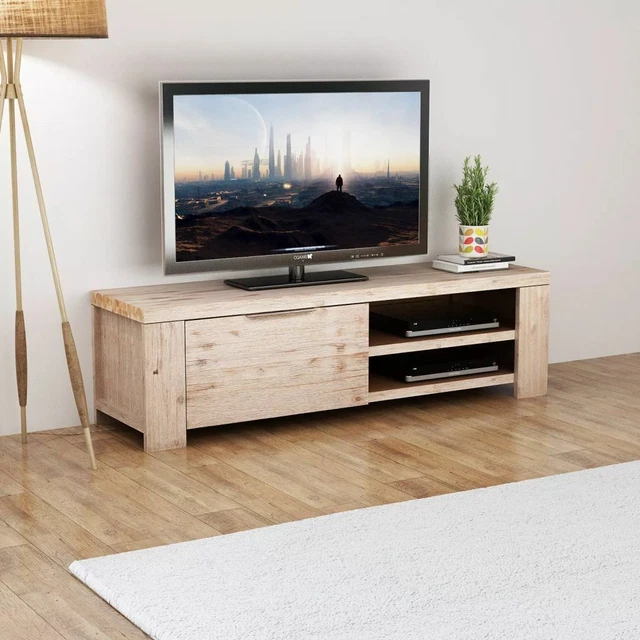 VidaXL Mobile Porta TV Grigio 70x33x42 Cm In Legno Massello Di Pino