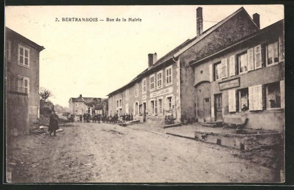 CPA Bertrambois, Rue de la Mairie