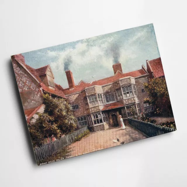 A6 PRINT - Vintage Norfolk - Bishops Hall's Palace (The Dolphin), Norwich