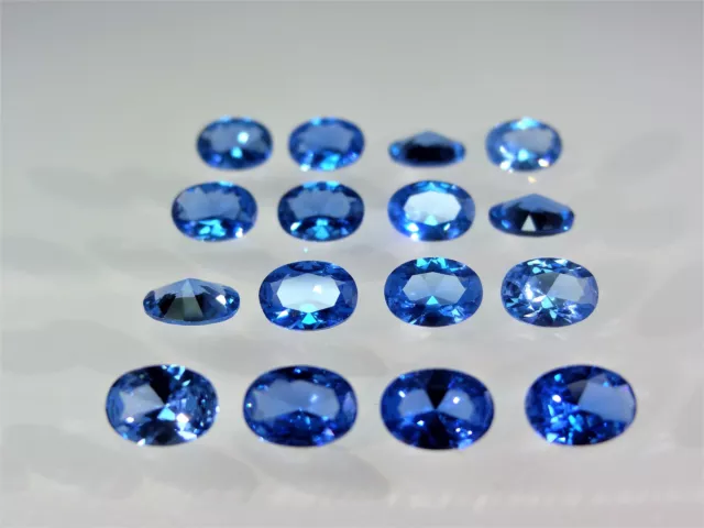 Dark Aquamarine Oval Cut Shape SIZE CHOICE Loose Stones Spinel Gemstones