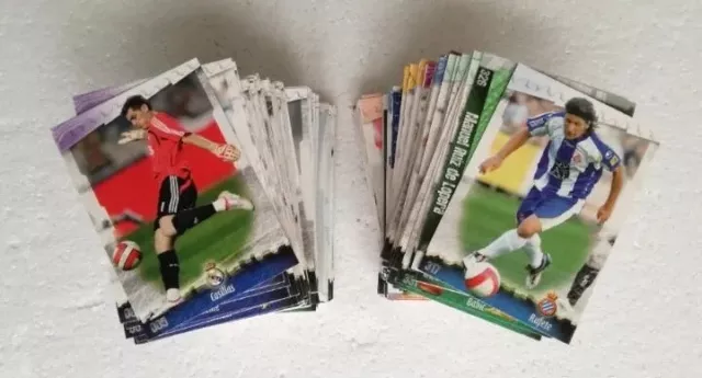 Lote de 142 cromos de futbol Las Fichas de la Liga 2009 - Todos diferentes