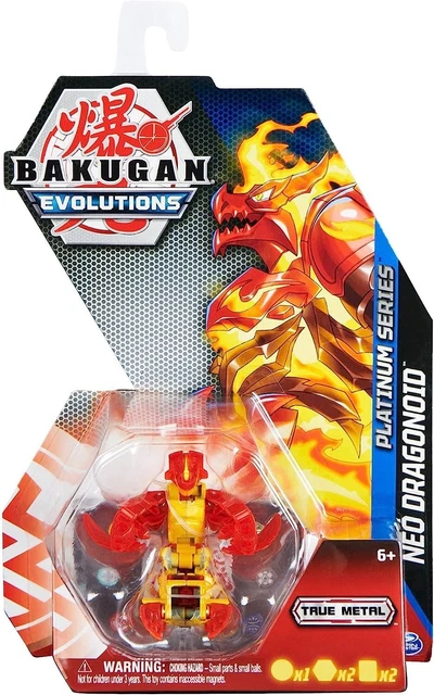 Bakugan Evolutions Platinum Series Die-cast Pyrus Neo Dragonoid