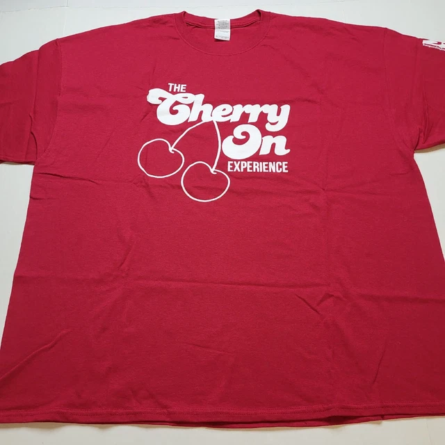 Temple University Cherry On T-Shirt Mens 3XL Main Campus 🐷64