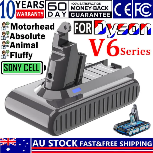 For Dyson V6 Battery SV03 SV04 SV09 DC58 DC59 DC61 DC62 DC74 V6 Animal Sony Cell