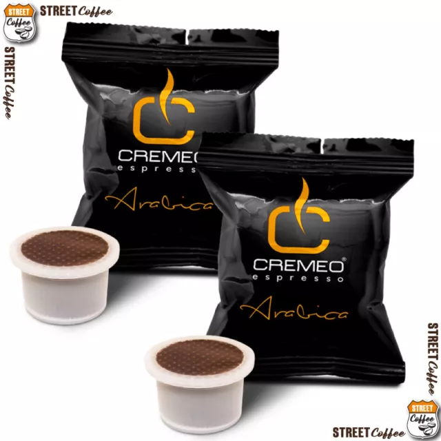 100 Cialde Capsule Caffè Cremeo Arabica Compatibile Uno System