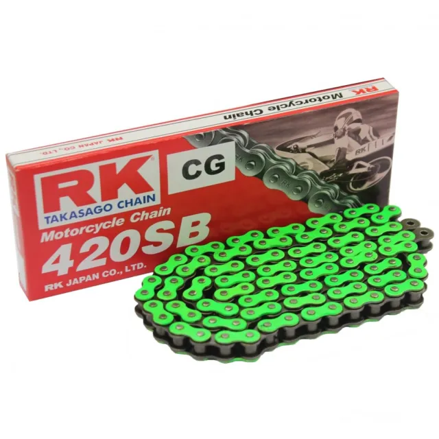 RK Kette GN 420 SB/130 grün Kette offen mit Clipschloss Antriebskette