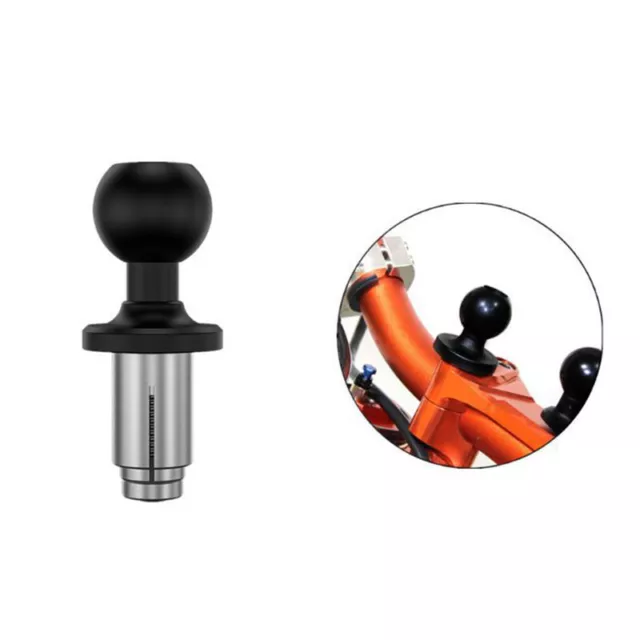 Motorcycle Bike Mount, Black Fork Stem Base w/Ball for RAM Mount for Ball Mo#w#