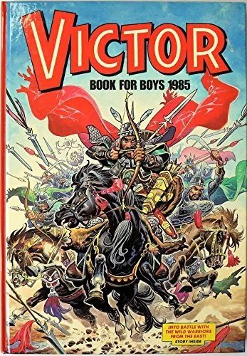 THE VICTOR BOOK FOR BOYS 1985 ( annual ) Book The Cheap Fast Free Post