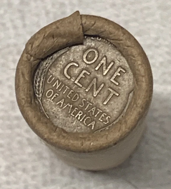1909 vdb Wheat Penny Roll 1899 Indian Head