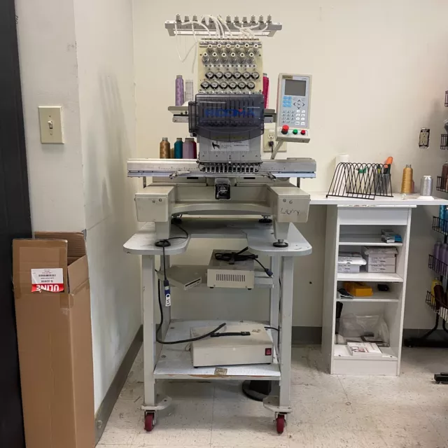 Ricoma TC-1501 Single Head Needle Embroidery Machine With Stand