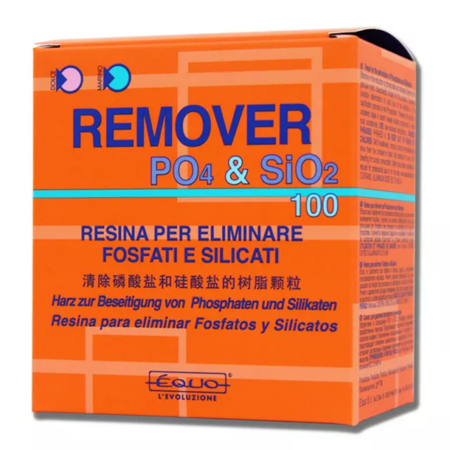 EQUO Remover PO4 & SIO2 100gr - Resina per eliminare Fosfati e Silicati in Ac...