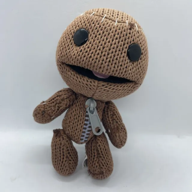 "Figura de juego de felpa Little Big Planet Sackboy versión 2010 aprox 7"""