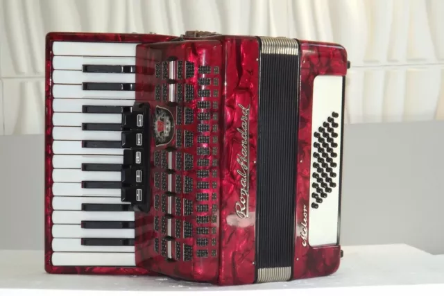 Piano accordion akkordeon  ROYAL STANDARD METEOR  40 bass