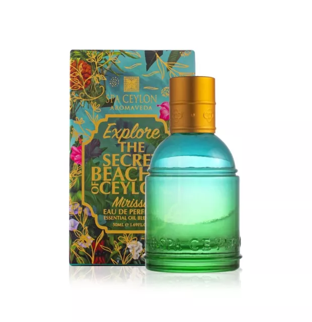 Perfume natural relajante de larga duración Mirissa eau de playa 50 ml 2