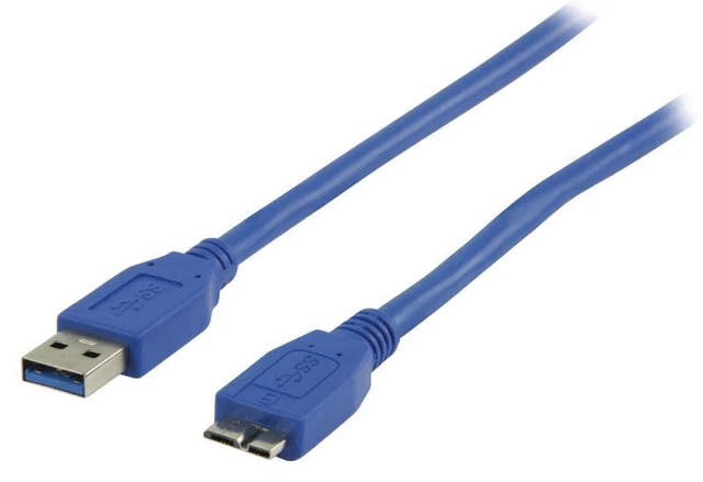 C�ble usb 3.0 a m�le vers micro usb b m�le de 5,00 m
