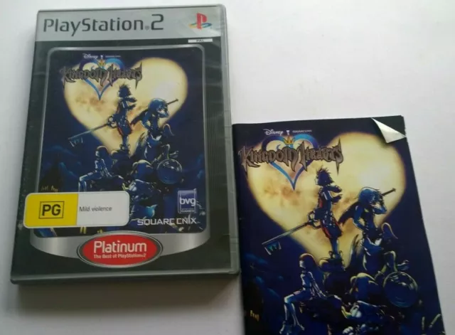 Sony Playstation 2 Ps2 Kingdom Of Hearts Clean Disk Free Postage