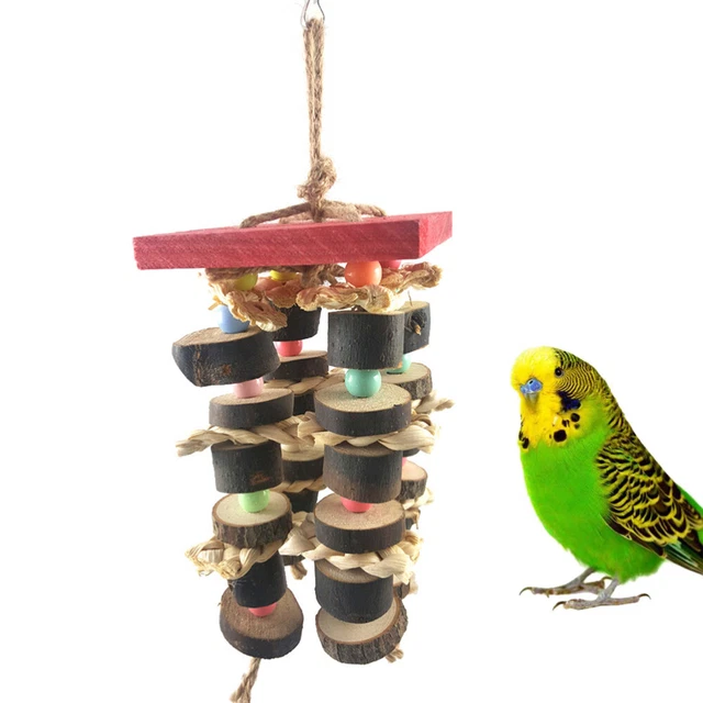 1pc Papagei Spielzeug Vogel Käfig Spielzeug Vogel Biss Spielzeug
