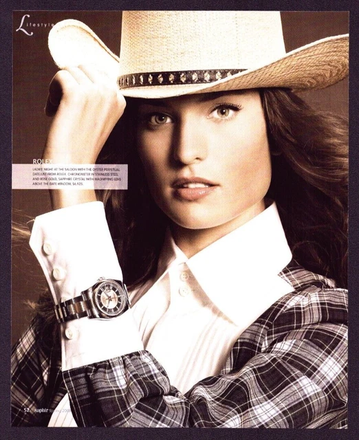 2008 Print Ad Womens Rolex Oyster Perpetual Date Just