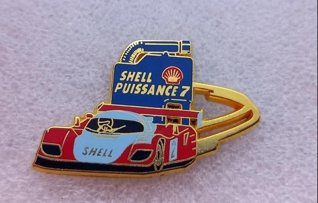 Pin's Porsche Shell 24h Du Mans - Arthus Bertrand - Prototype - Rare