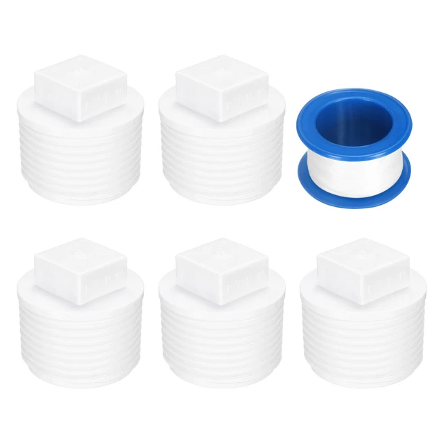 Colliers De Fixation PVC En U Pour Tuyaux - Diamètre 32mm - Lot De 10 Pièces Blanc - Marque Uxcell