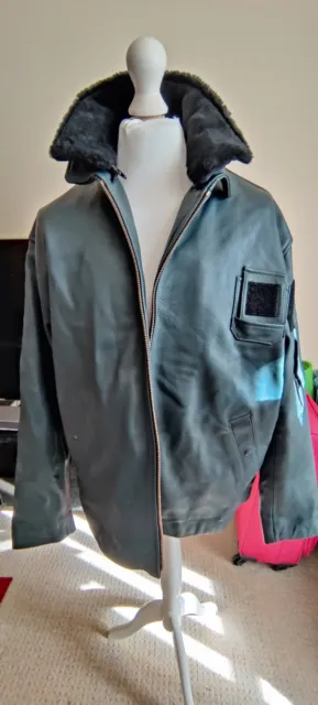 French Air Force Leather Jacket