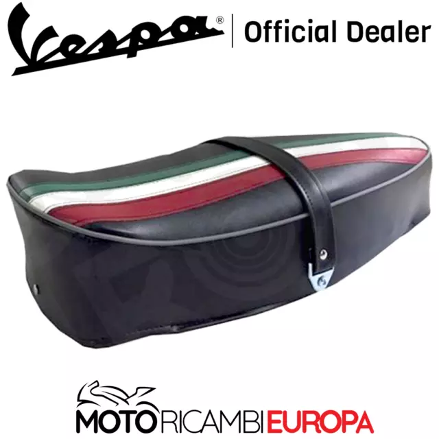 Selle Deux Sièges Noir Vespa Tricolore 125 Vnb Gt GTR Ts SUPER-150 Vbb Gl Top Sp