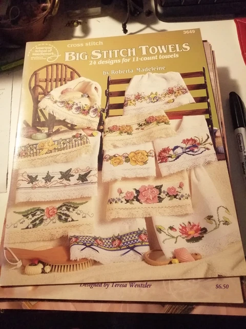 DMC Mini Cross Stitch Booket - Abecedaire - A Stitch in Time