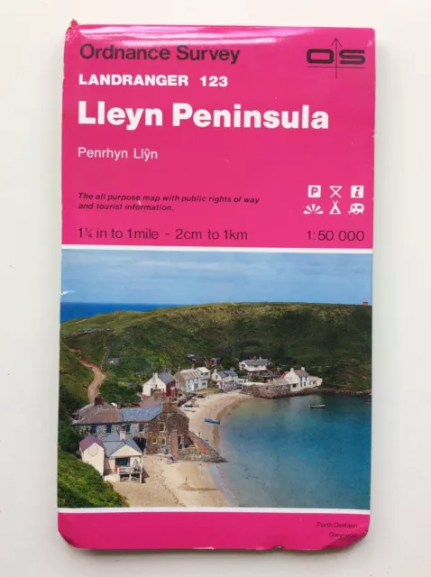 Ordnance Survey Landranger Map No 124 Lleyn Peninsula