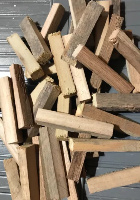 Craft Wood Scraps Weathered Barn Wood Oak or Poplar Small Pieces Hobbies