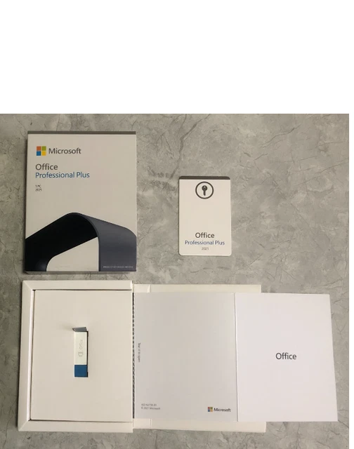MICROSOFT OFFICE 2021 Professional Plus USB Factory New Sealed Retail
