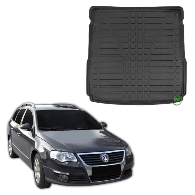 SCOUTT Boot tray liner car mat Heavy Duty for VW PASSAT B6  B7 ESTATE