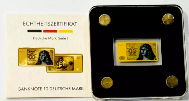 Coin | Coin 10 Deutsche Mark Fine Gold 999/1000 | Fine Gold 999/1000