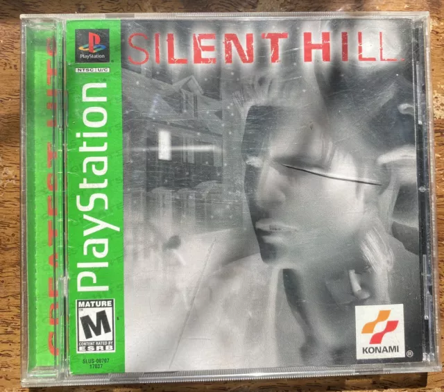 Silent Hill For Playstation 1 Ps1 Case & Manual Only! *Greatest Hits Version*