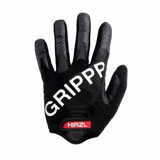 HIRZL Grippp Tour FF 1.0 - Fill Finger Breathable Bike Gloves MTB Gel Padded